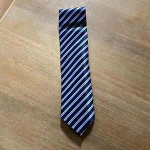 Elegant Blue on Blue rep tie